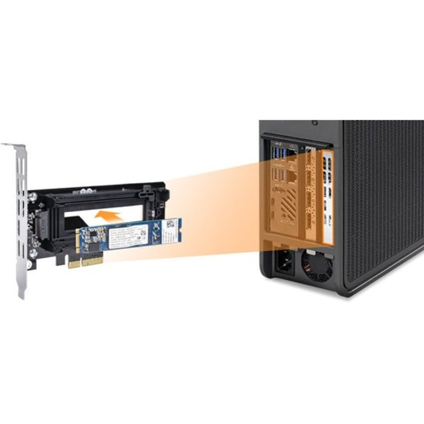 Icy Dock M.2 PCIe 3.0/4.0 NVMe SSD to PCIe 4.0 x4 Adapter MB987M2P-B