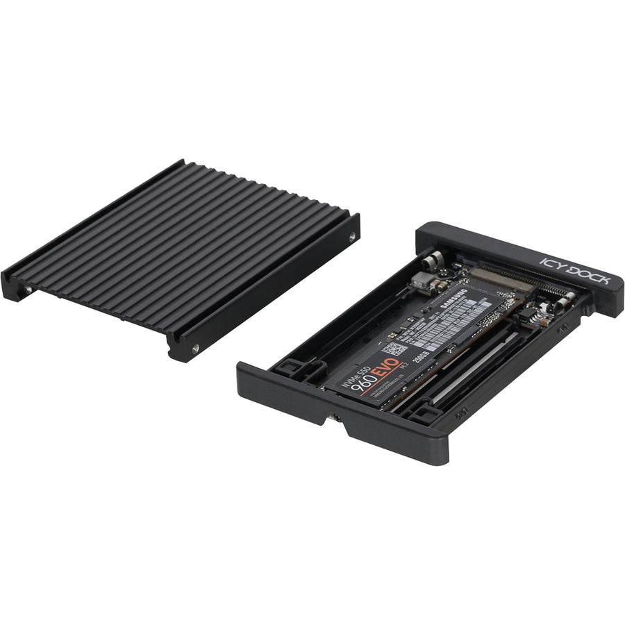 Icy Dock Mb705M2P-B M.2 Pcie Nvme Ssd To 2.5" U.2(Sff-8639) Pcie Ssd Converter Adapter - Ezconvert Mb705M2P-B