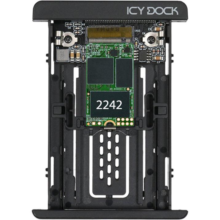 Icy Dock Mb705M2P-B M.2 Pcie Nvme Ssd To 2.5" U.2(Sff-8639) Pcie Ssd Converter Adapter - Ezconvert Mb705M2P-B