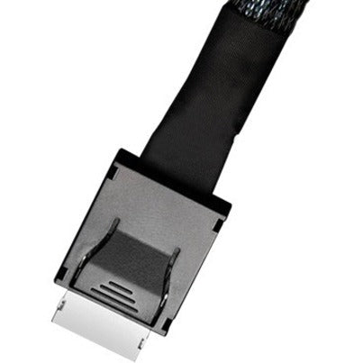 Icy Dock SlimSAS 8i SFF-8654 to 2x OCuLink 4i SFF-8611 Cable - 0.5M MB206L-B