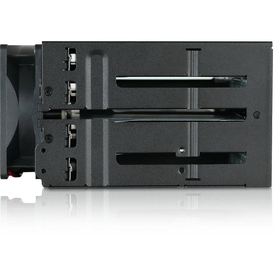 Icy Dock ToughArmor MB508SP-B Drive Enclosure for 5.25 - Mini-SAS HD Host Interface Internal - Black"