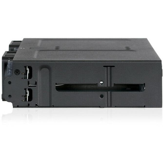 Icy Dock ToughArmor MB699VP-B Drive Enclosure for 5.25" - Mini-SAS HD Host Interface Internal - Black MB699VP-B