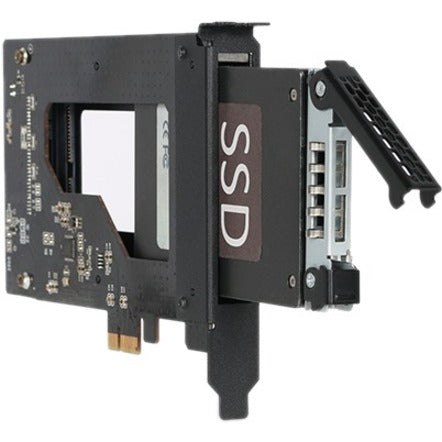 Icy Dock ToughArmor MB839SP-B Drive Slot Adapter - PCI Express 2.0 x1 Host Interface Internal - Black