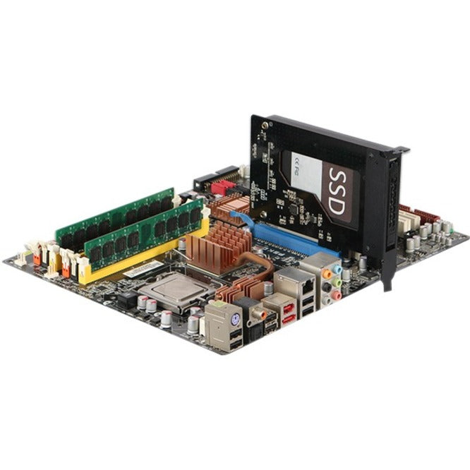 Icy Dock ToughArmor MB839SP-B Drive Slot Adapter - PCI Express 2.0 x1 Host Interface Internal - Black