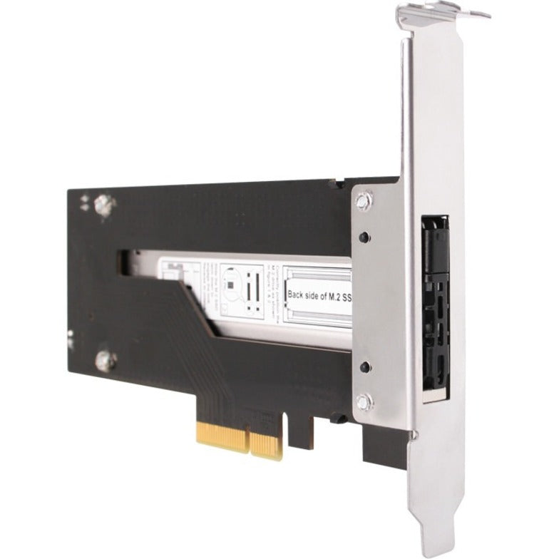 Icy Dock ToughArmor MB840M2P-B Drive Bay Adapter M.2, PCI Express NVMe - PCI Express 3.0 x4 Host Interface - Black, Silver