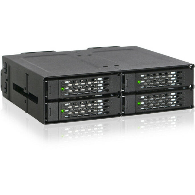 Icy Dock Tougharmor Mb699Vp-B Drive Enclosure For 5.25" - Mini-Sas Hd Host Interface Internal - Black MB699VPB