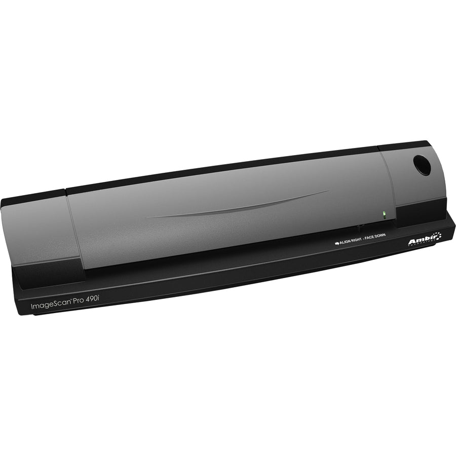 ImageScan Pro 490i Duplex Document & Card Scanner Bundled w/ AmbirScan for athenahealth DS490-A3P