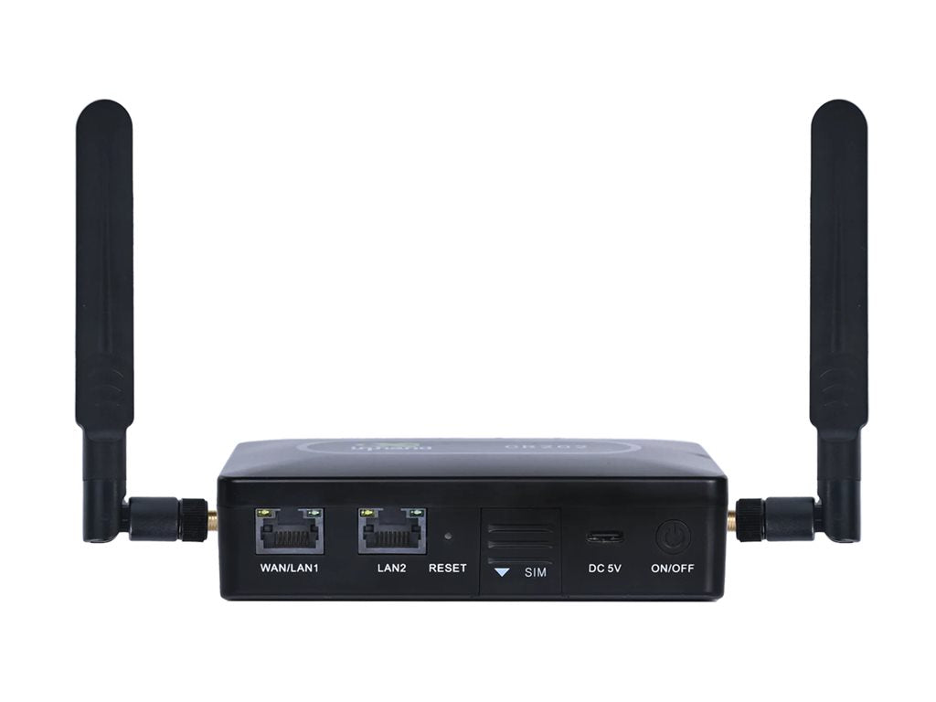 InHand CR202 - Wireless router - WWAN - Wi-Fi - 2.4 GHz - 4G - panel-mountable, wall-mountable CR202-NAC6-WLAN-B