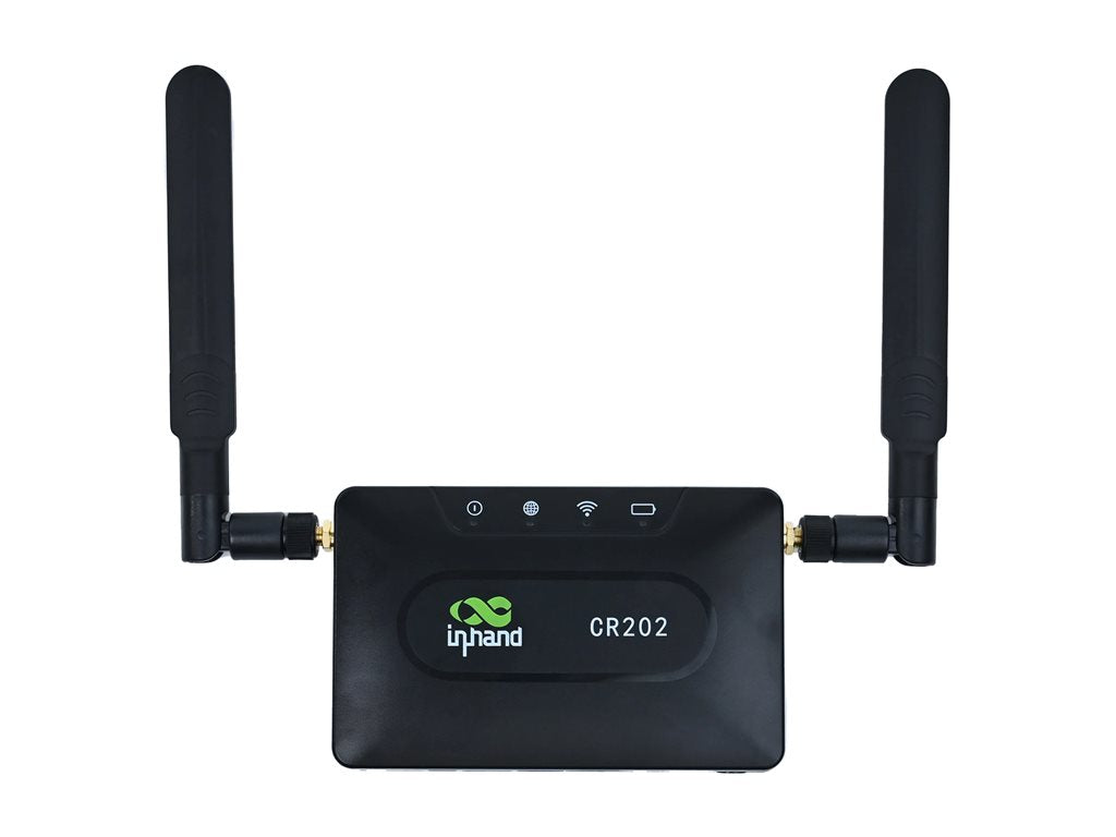 InHand CR202 - Wireless router - WWAN - Wi-Fi - 2.4 GHz - 4G - panel-mountable, wall-mountable CR202-NAC6-WLAN-B