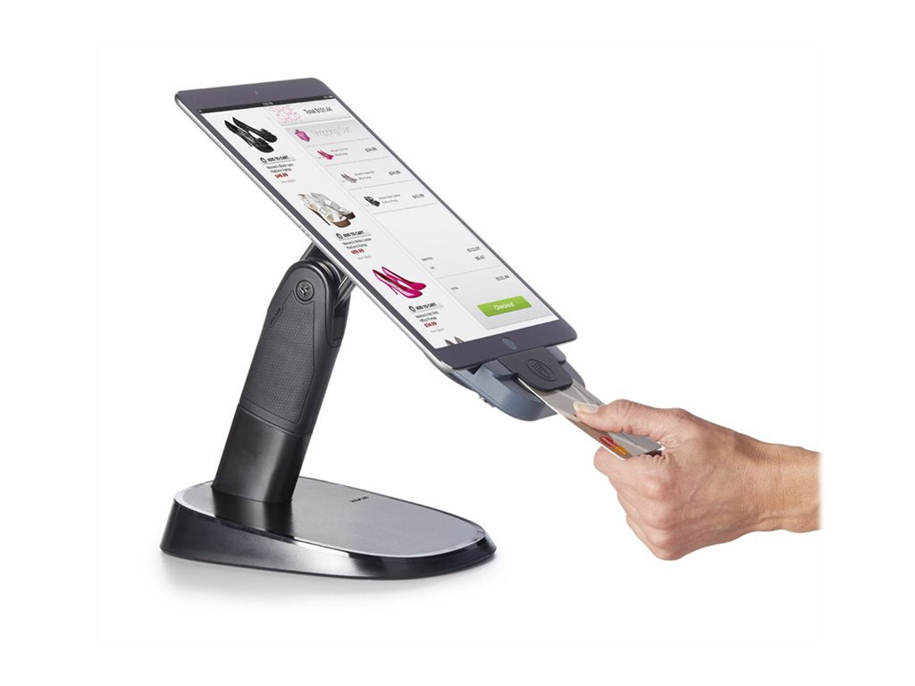 InVue Counter Stand IR - Mounting component (stand base) - for tablet - black