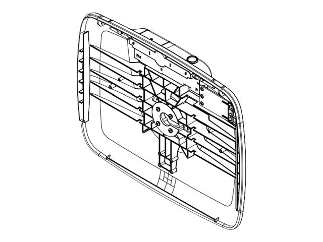 InVue - Mounting component (frame) - for tablet - black