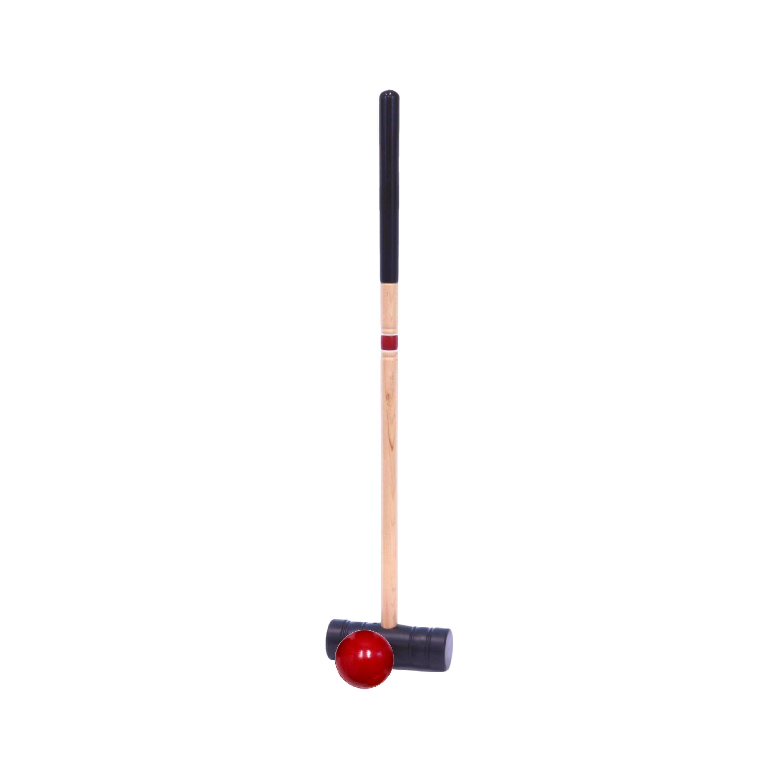 Individual Flag Croquet Mallet - 32" Handle - Polymer Head
