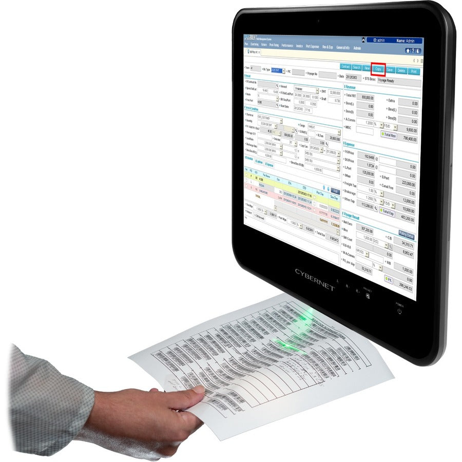 Industrial Panel PC Fanless - 19 Inch Touchscreen HMI Computer | CYBERNET IPC-S19T