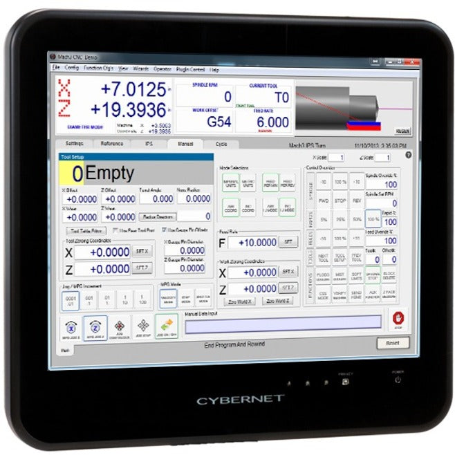 Industrial Panel PC Fanless - 19 Inch Touchscreen HMI Computer | CYBERNET IPC-S19T