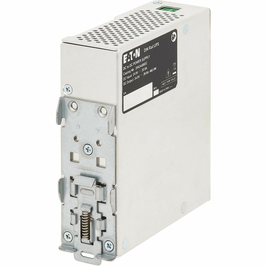 Industrial Power Distribution Unit - 480W 24V DC DIN Rail UPS | TechSoft DIN24480DC