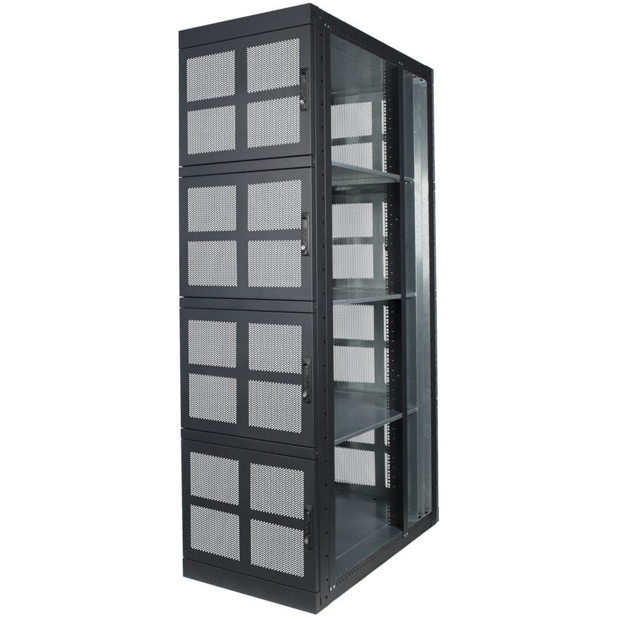 Innovation First 141-4073 4-Bay Colocation Cabinet Side Panels - 44U Steel Server Rack Components | Innovation First