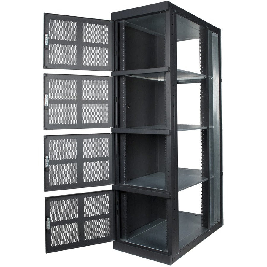 Innovation First 141-4073 4-Bay Colocation Cabinet Side Panels - 44U Steel Server Rack Components | Innovation First