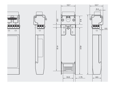 Integra Optics - SFP28 transceiver module (equivalent to: NetApp X65404-C) - 25Gb optical - 25GBase-SR - LC multi-mode - up to X65404-C-IO