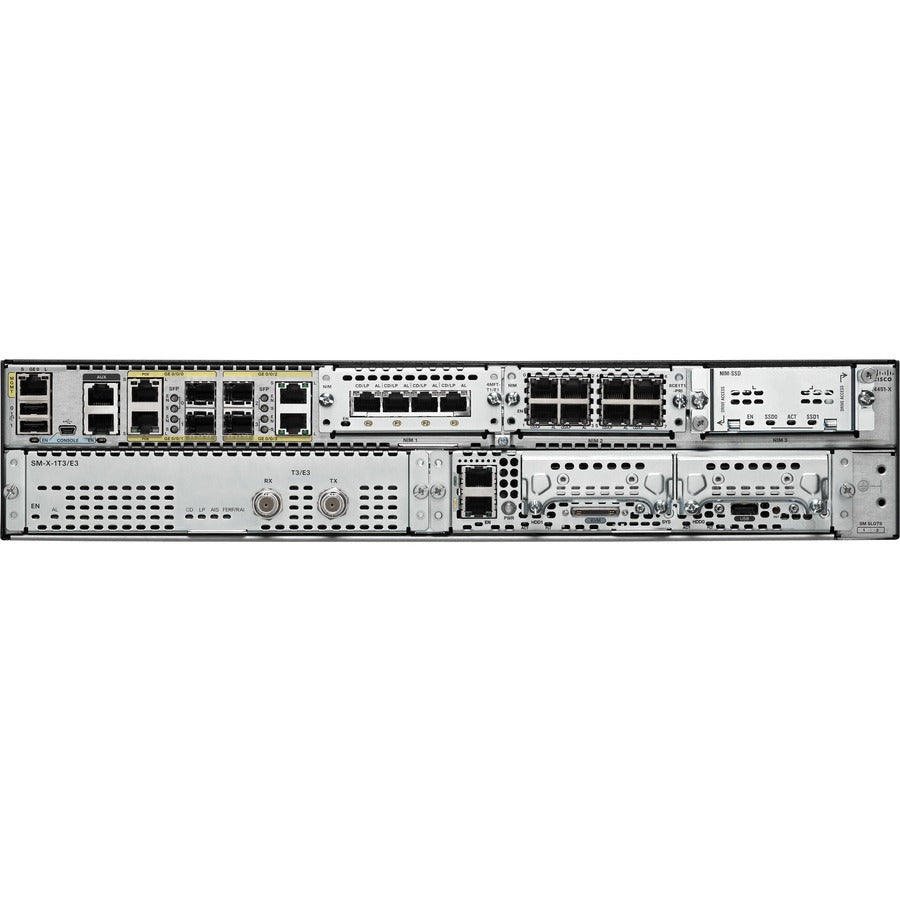 Integrated Services Router - Cisco ONE ISR 4451-X Rack-Mountable WAN Router | Cisco C1-CISCO4451/K9