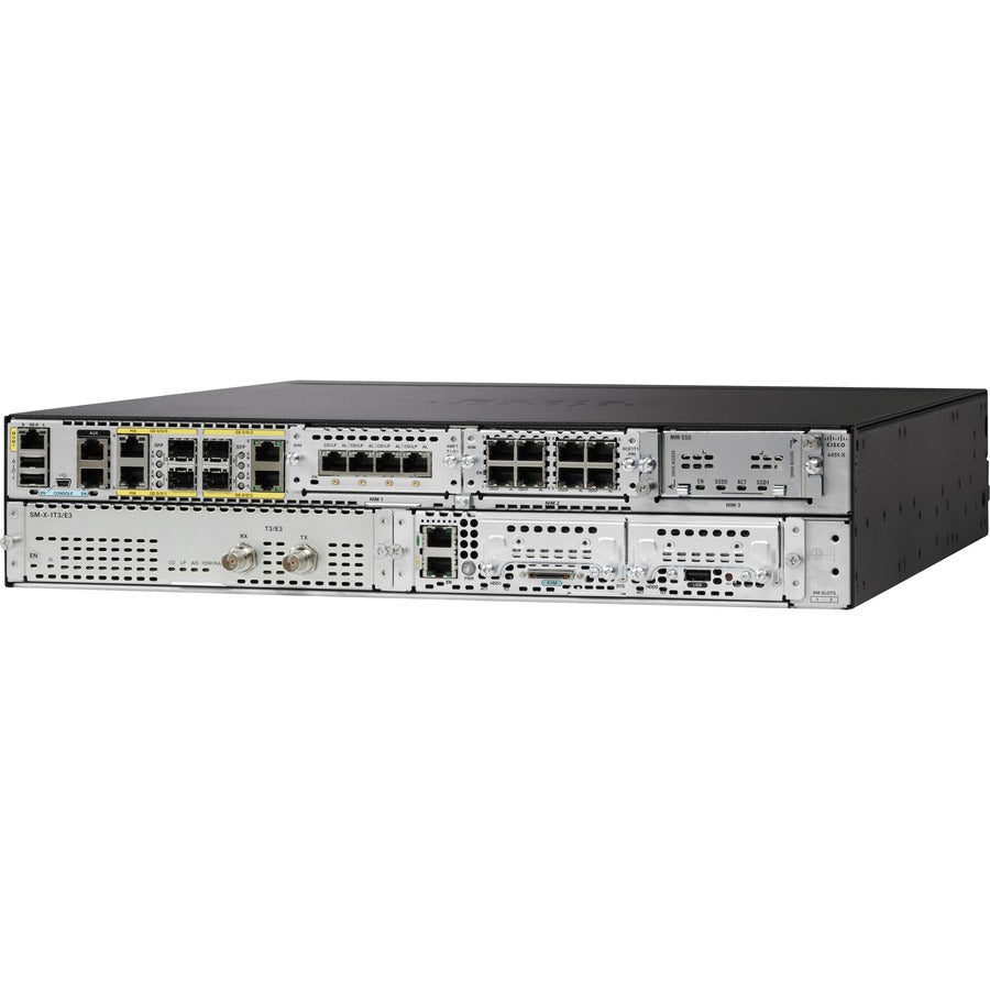Integrated Services Router - Cisco ONE ISR 4451-X Rack-Mountable WAN Router | Cisco C1-CISCO4451/K9