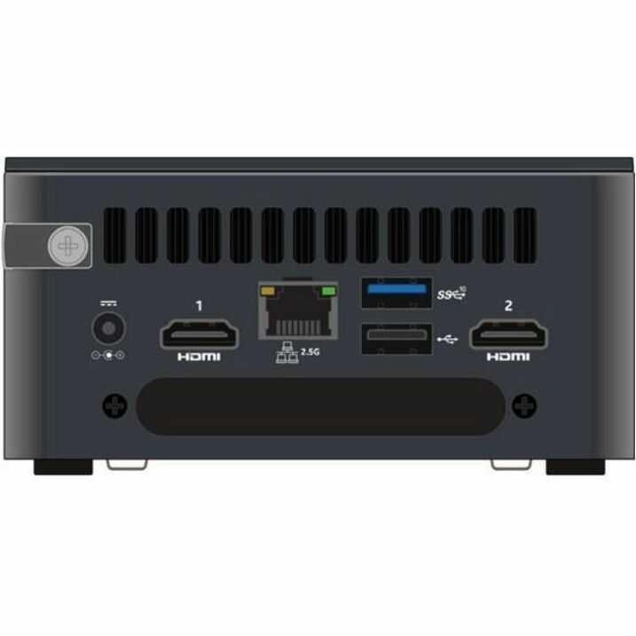 Intel NUC 12 Pro NUC12WSHv5 Barebone System - Socket BGA-1744 - Intel Core i5 12th Gen i5-1250P Dodeca-core (12 Core) RNUC12WSHV50000