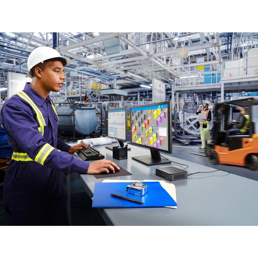 Intel NUC 12 Pro NUC12WSKi5 Desktop Computer - Intel Core i5 12th Gen i5-1240P - vPro Technology - 8 GB - 500 GB SSD - Mini PC RNUC12WSKI50YC1