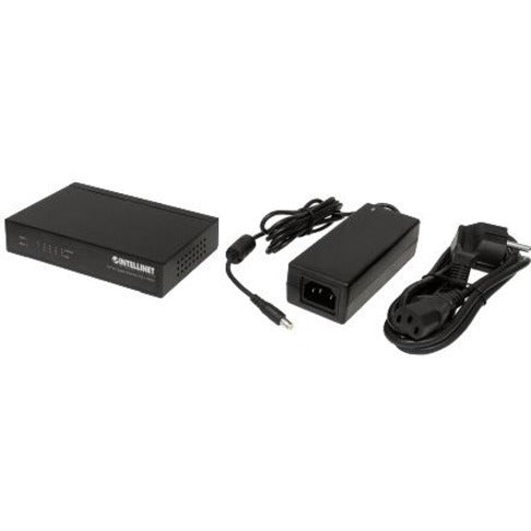 Intellinet 5-Port Gigabit Ethernet PoE+ Switch - 5 Ports - 2 Layer Supported - 70 W Power