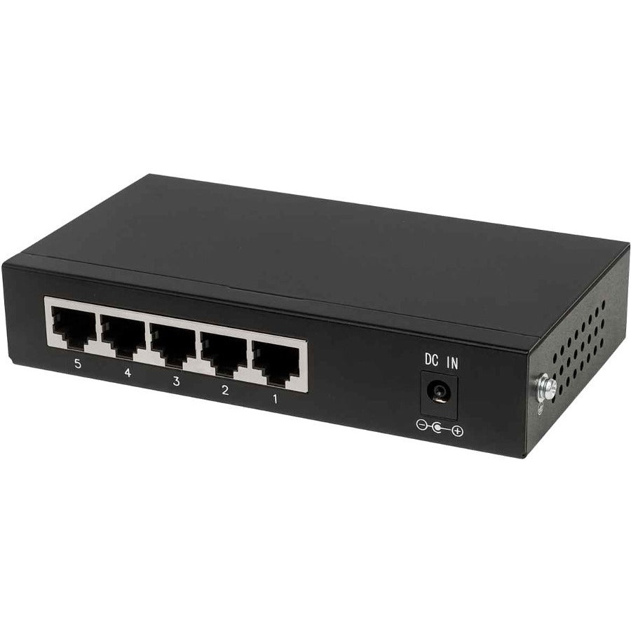 Intellinet 5-Port Gigabit Ethernet PoE+ Switch - 5 Ports - 2 Layer Supported - 70 W Power