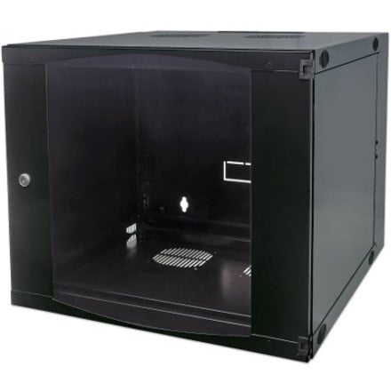 Intellinet Network Cabinet, Wall Mount (Double Section), 12U, 600mm Depth, Black, 713863