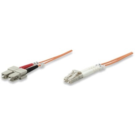 Intellinet Network Solutions Fiber Optic Patch Cable, LC/SC, OM1, 62.5/125, Multimode, 471251