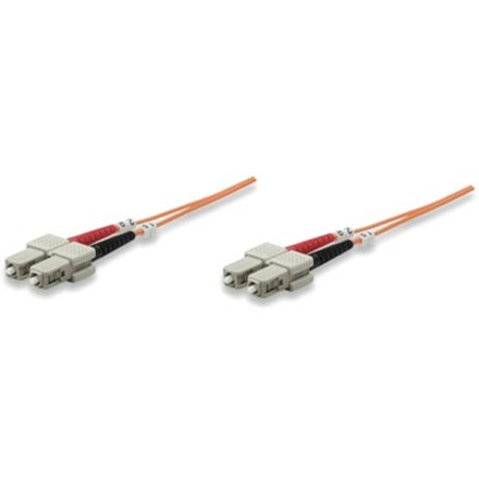 Intellinet Network Solutions Fiber Optic Patch Cable, SC/SC, OM1, 62.5/125, Multimode, 515825