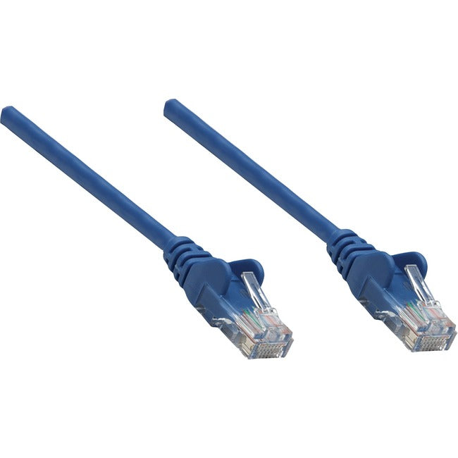 Intellinet Patch Cable Cat 5E Utp Blue 1Ft Snagless Boot