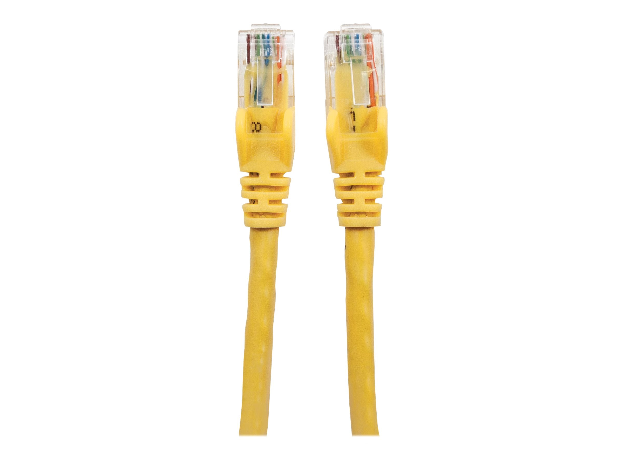 Intellinet - Patch cable - RJ-45 (M) to RJ-45 (M) - 2 ft - UTP - CAT 6 - booted, snagless - yellow