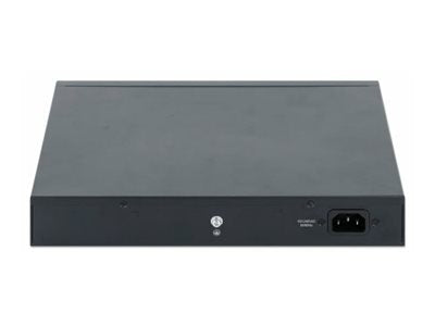 Intellinet - Switch - 2+/L3 Lite - managed - 8 x 10/100/1000 (PoE++) + 2 x Gigabit SFP (uplink) - desktop, rack-mountable - 4PPoE / PoE++ (242 W)