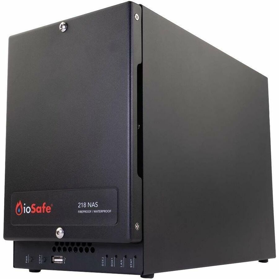 ioSafe 218 NAS Storage System 218-24TB1YR