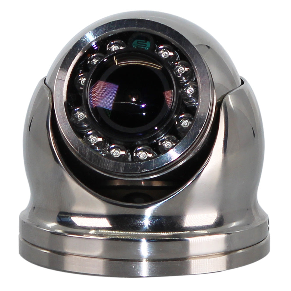 Iris High Definition 3MP IP Mini Dome Camera - 2MP Resolution - 316 SS &amp; 80-Degree