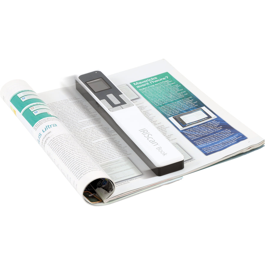 Iriscan Book 5 Batt Scan White,Handheld Scan Sd Jpg Pdf Ocr 30Ppm