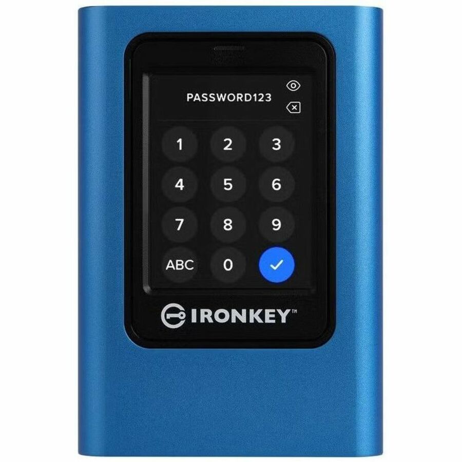 IronKey Vault Privacy 80 3.75 TB Portable Solid State Drive - External - TAA Compliant IKVP80ES/3840G