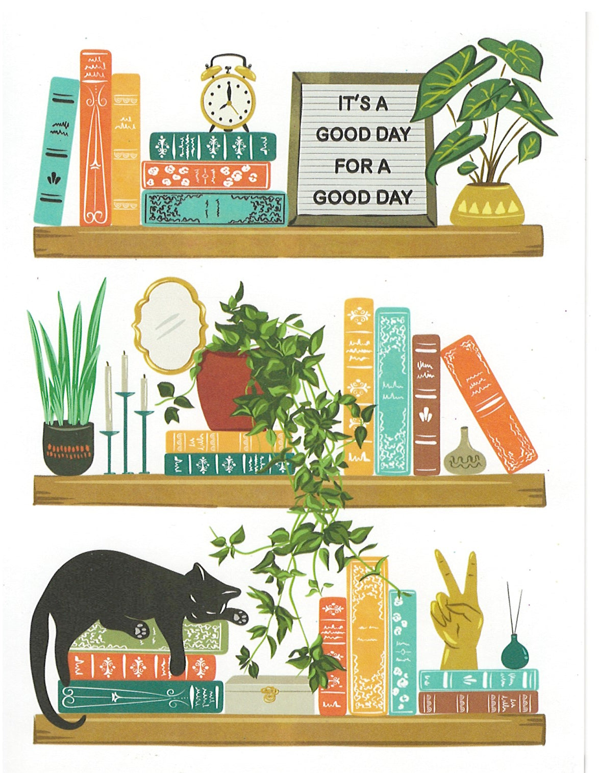 It's A Good Day For A Good Day - Blank Card