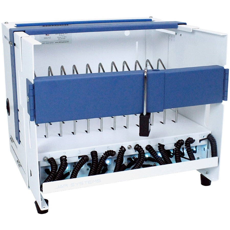 JAR Systems Essential 12 Charging Station with a 12-Port USB-C Quick-Sense Hub CS-1210-USBC