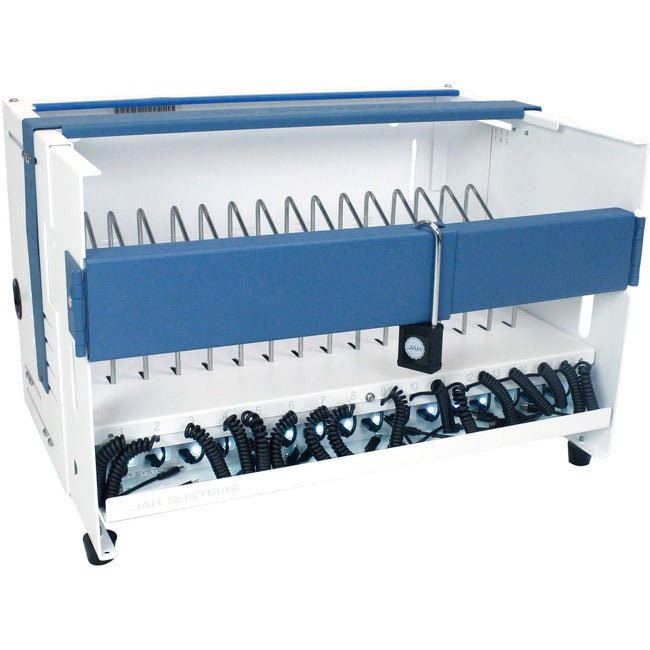 JAR Systems Essential 16 Charging Station with a 16-Port USB-C Quick-Sense Hub CS-1610-USBC