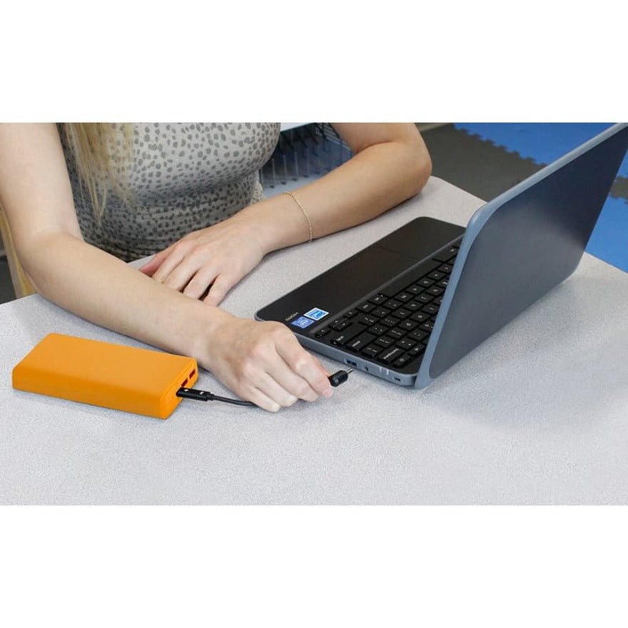 JAR Systems Library Check-Out USB-C Charging Station - 14.5" Height x 22" Width x 19"