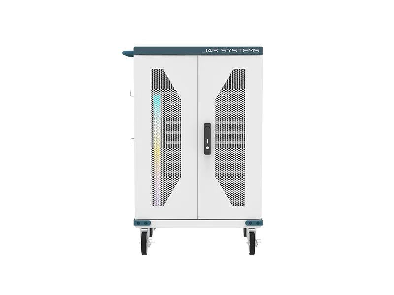 JAR Systems PowerPro Esports Cart MC-9012-JPP with 12 USB-C PD Trays