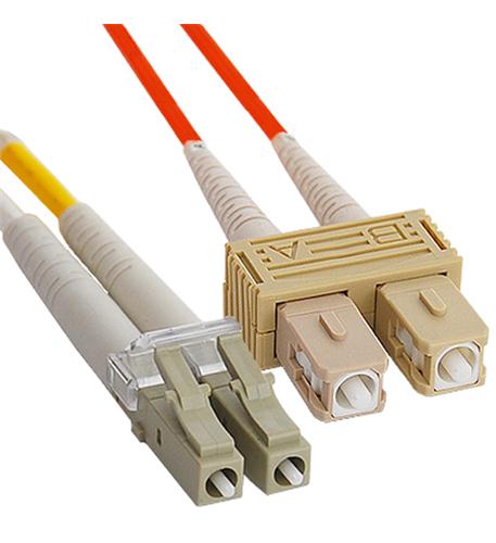 JUMPER- LC-SC- DUPLEX- MM-62.5/125╡m- 3M ICC-ICFOJ2M303