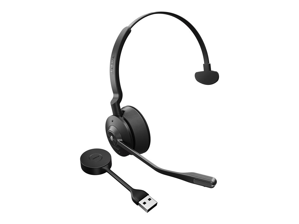 Jabra Engage 55 Mono - Headset - on-ear - DECT - wireless - Certified for Microsoft Teams 9553-450-125