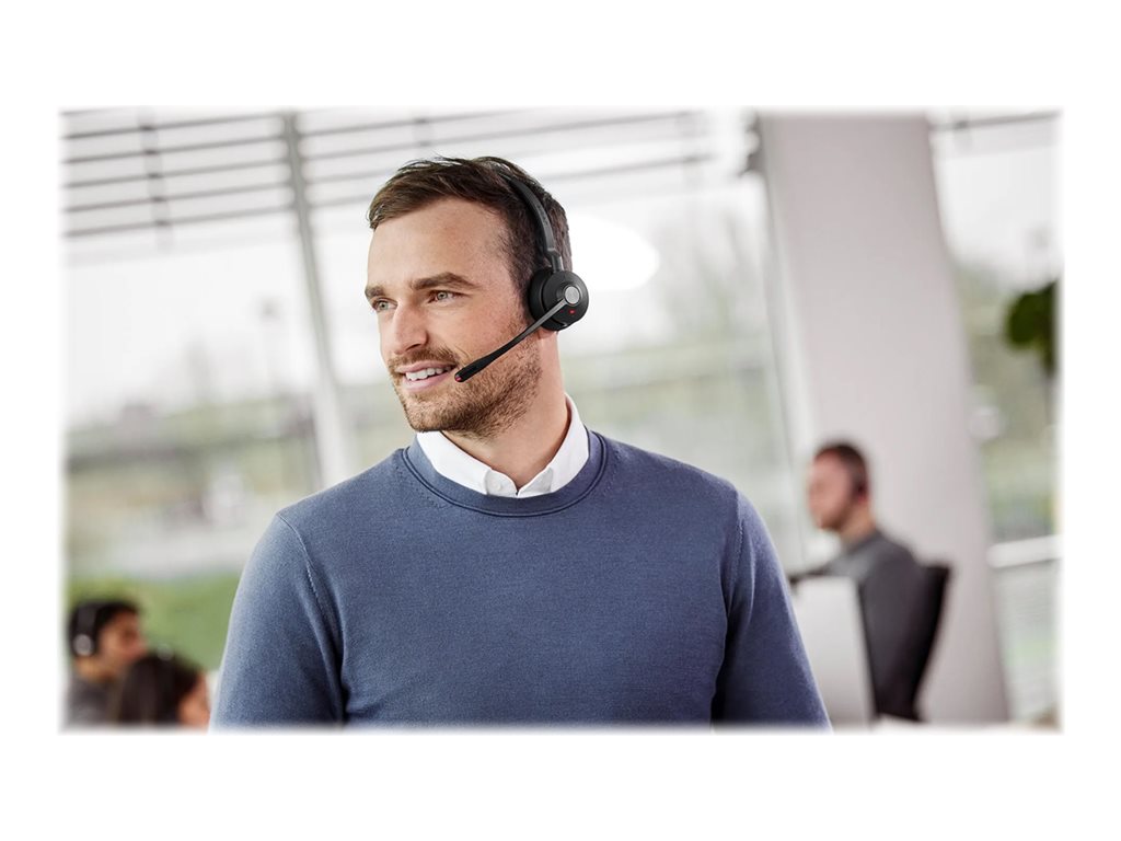 Jabra Engage 55 Stereo - Headset - on-ear - DECT - wireless - Optimized for UC