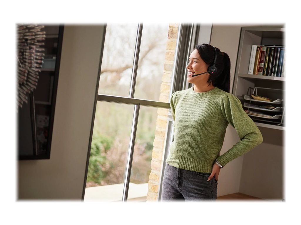 Jabra Engage 55 Stereo - Headset - on-ear - DECT - wireless - Optimized for UC