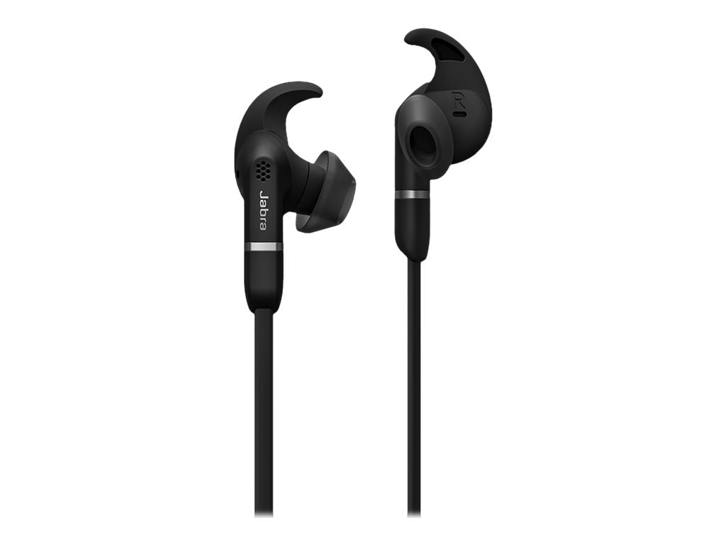 Jabra Evolve 65e MS - Earphones with mic - in-ear - behind-the-neck mount - Bluetooth - wireless - USB - noise isolating 6599-623-109