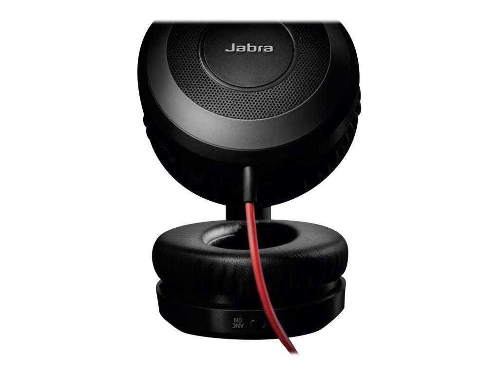 Jabra Evolve 80 MS stereo - Headset - full size - wired - active noise canceling