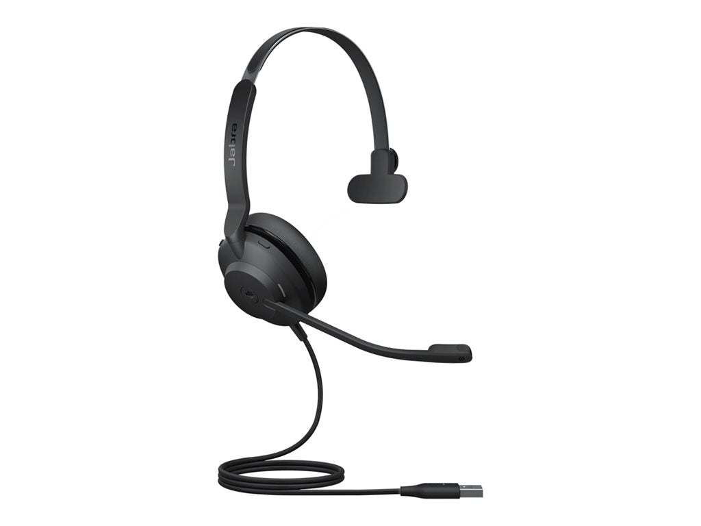 Jabra Evolve2 30 SE MS Mono - Headset - on-ear - wired - USB-A - noise isolating - Certified for Microsoft Teams 23189-899-979